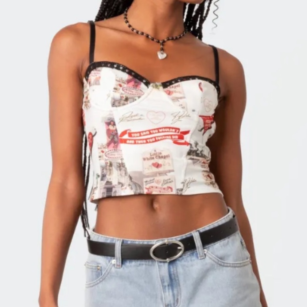 Edikted Corset Top